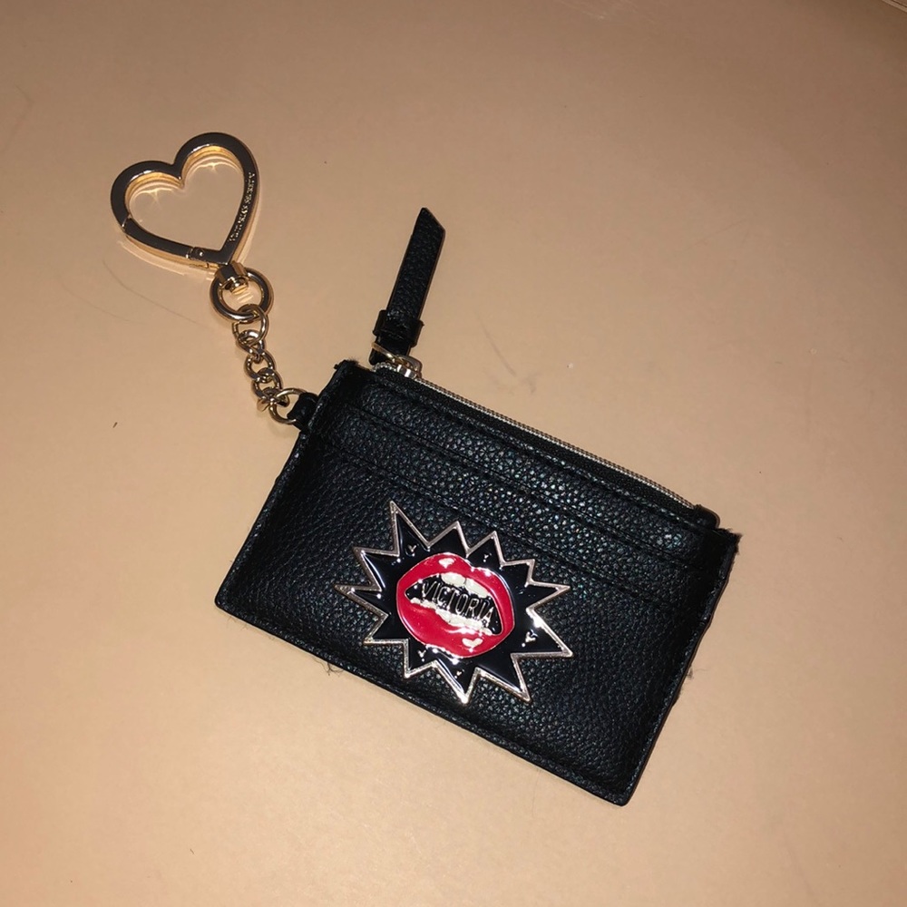 Victoria’s Secret keychain Wallet with pop art